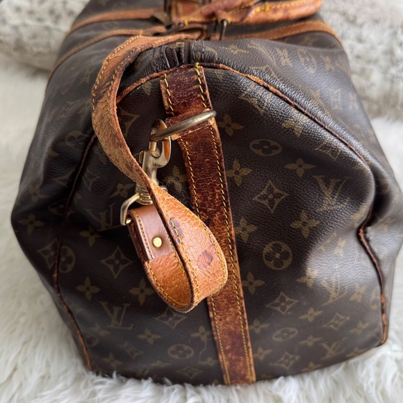 Vintage Louis Vuitton weekender Bandoulière 55 Keepall shoulder bag - Picture 3 of 6